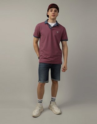 AE Striped Polo Shirt