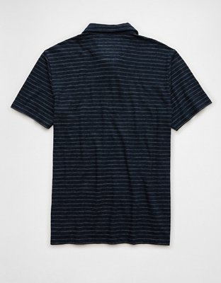 AE Jersey Striped Polo Shirt