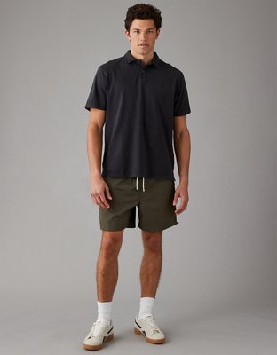 AE Lived-In Jersey Polo Shirt