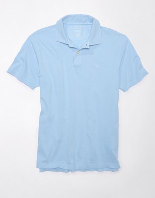 Мужские рубашки American Eagle AE Legend Jersey Polo Shirt — фото 3