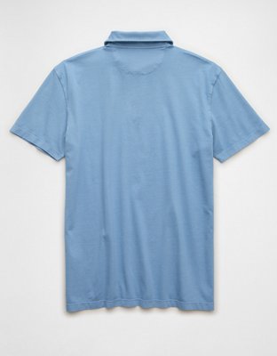 Polo en jersey d’aspect déjà porté AE