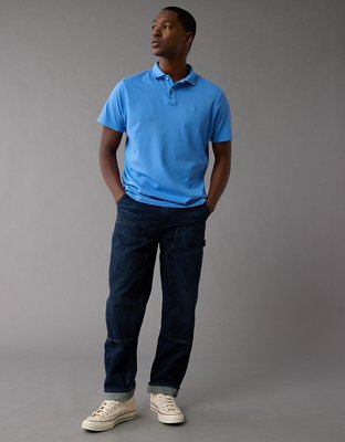 AE Lived-In Jersey Polo Shirt