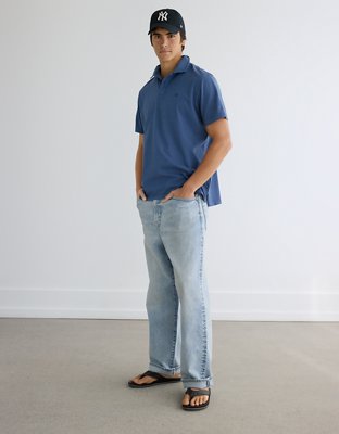 AE Lived-In Jersey Polo Shirt