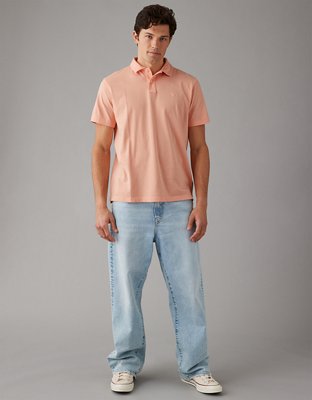 AE Lived-In Jersey Polo Shirt
