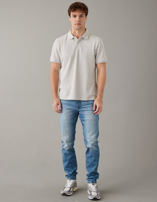 AE Lived-In Pique Polo Shirt