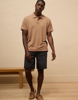 AE Lived-In Pique Polo Shirt