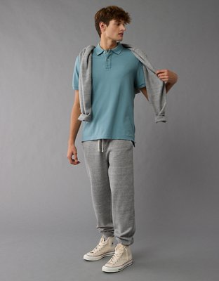 AE Lived-In Pique Polo Shirt