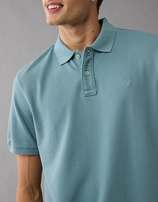 AE Lived-In Pique Polo Shirt