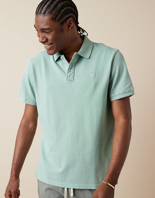 AE Lived-In Pique Polo Shirt
