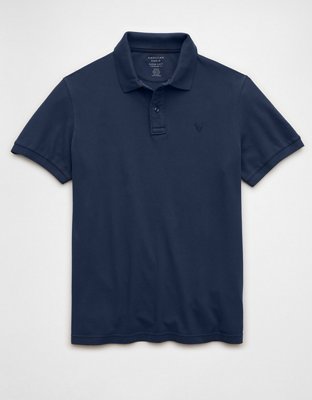 AE Lived-In Pique Polo Shirt