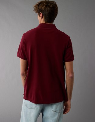 AE Lived-In Pique Polo Shirt