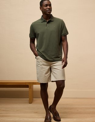 AE Lived-In Pique Polo Shirt