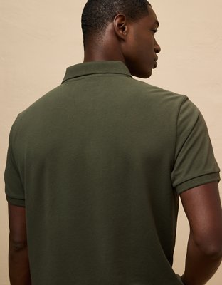 AE Lived-In Pique Polo Shirt