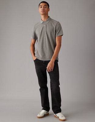 AE Lived-In Pique Polo Shirt
