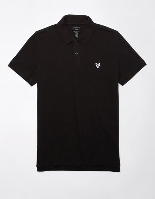 AE Lived-In Slim Fit Pique Polo Shirt