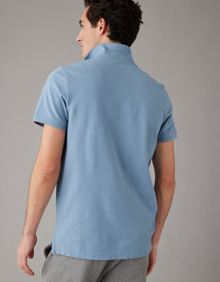 AE Lived-In Slim Fit Pique Polo Shirt