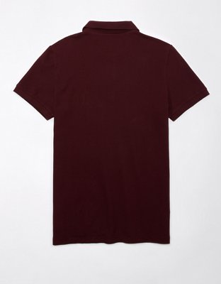 AE Lived-In Slim Fit Pique Polo Shirt