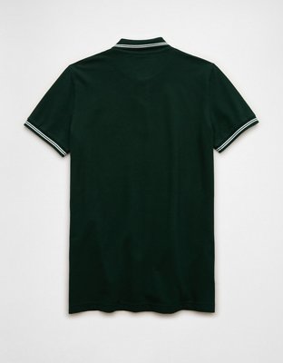 AE Lived-In Slim Fit Pique Polo Shirt