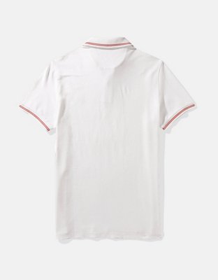 AE Tipped Flex Pique Polo Shirt
