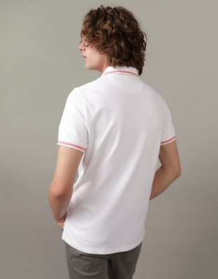 AE Camisa Polo de Piqué Flex con Ribete