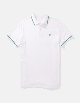 AE Tipped Flex Pique Polo Shirt