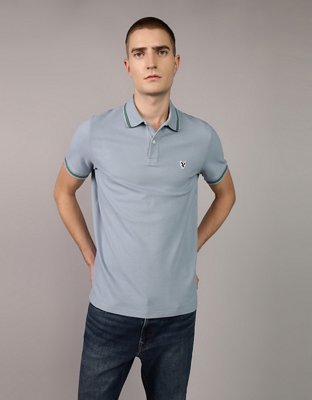 AE Tipped Flex Pique Polo Shirt