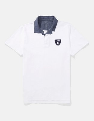 AE Flex Pique Rugby Polo Shirt