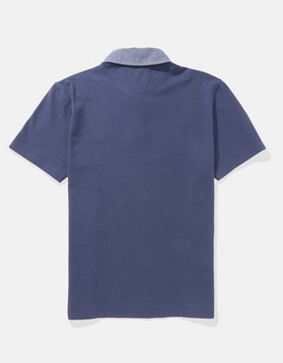 AE Flex Pique Rugby Polo Shirt