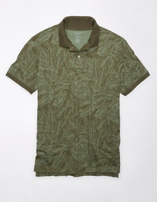 AE Printed Jersey Polo Shirt