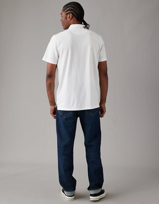 AE Lived-In Jersey Polo Shirt