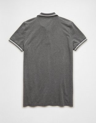 AE Lived-In Slim Fit Pique Polo Shirt