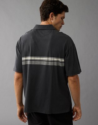 AE Striped Weekend Polo Shirt