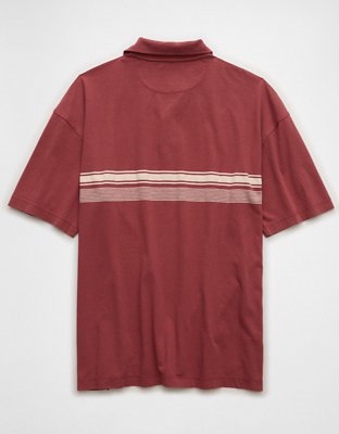 AE Striped Weekend Polo Shirt