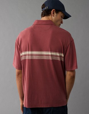 AE Striped Weekend Polo Shirt