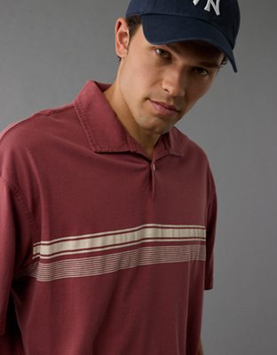 AE Striped Weekend Polo Shirt