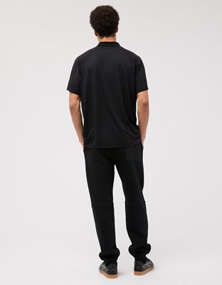 Мужские рубашки American Eagle AE 24/7 Snap Collar Training Polo Shirt — фото 2