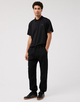 Мужские рубашки American Eagle AE 24/7 Snap Collar Training Polo Shirt — фото 4