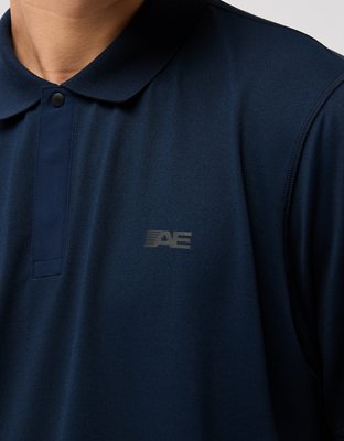 AE 24/7 Snap Collar Training Polo Shirt