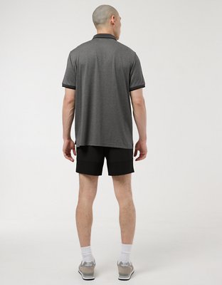 Мужские рубашки American Eagle AE 24/7 Mesh Training Polo Shirt — фото 6
