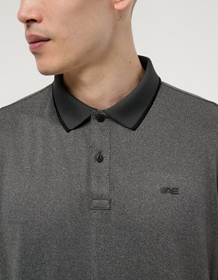 Мужские рубашки American Eagle AE 24/7 Mesh Training Polo Shirt — фото 3