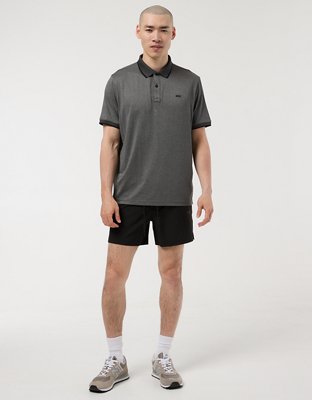 Мужские рубашки American Eagle AE 24/7 Mesh Training Polo Shirt — фото 5