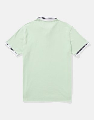 AE Slim Fit Tipped Flex Pique Polo Shirt