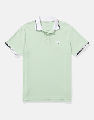 AE Slim Fit Tipped Flex Pique Polo Shirt