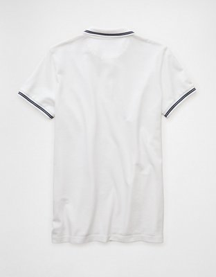 AE Lived-In Slim Fit Pique Polo Shirt