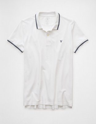 AE Lived-In Slim Fit Pique Polo Shirt