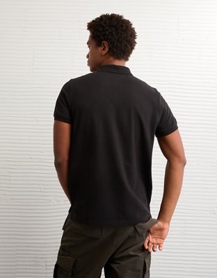 AE Lived-In Slim Fit Pique Polo Shirt