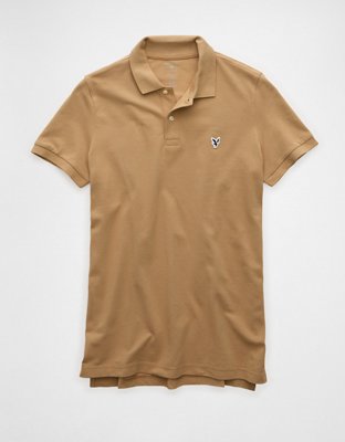AE Lived-In Slim Fit Pique Polo Shirt