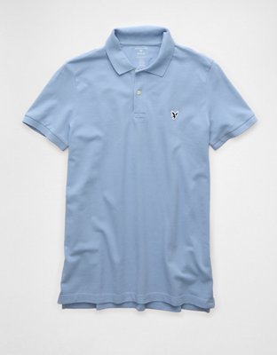 AE Lived-In Slim Fit Pique Polo Shirt