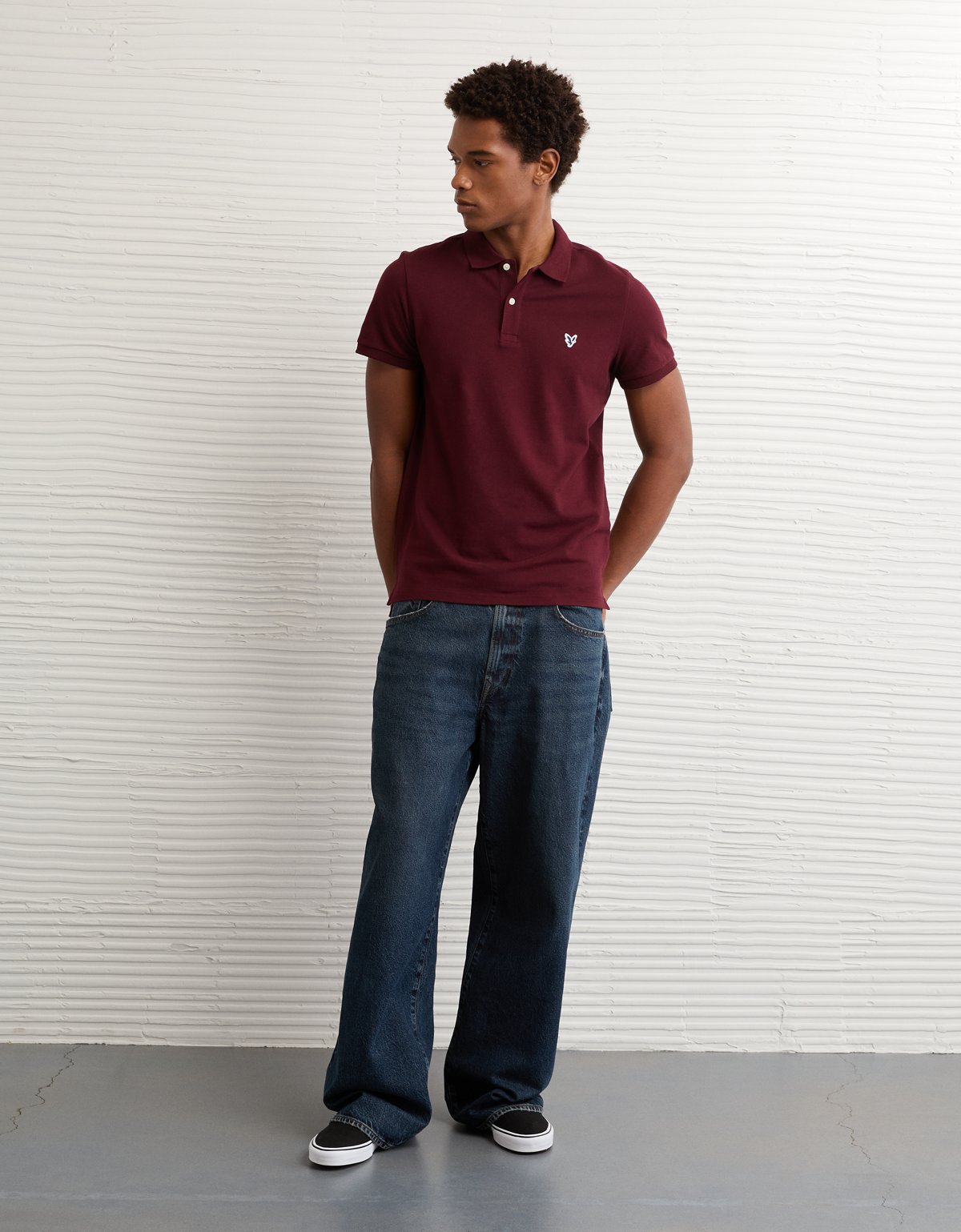 AE Lived-In Slim Fit Pique Polo Shirt - image 5