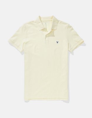 AE Lived-In Slim Fit Pique Polo Shirt